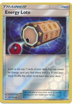 Energy Loto - SM02/122 - Uncommon (Reverse Holo) 