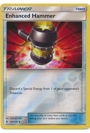 Enhanced Hammer - SM02/124 - Uncommon (Reverse Holo) 