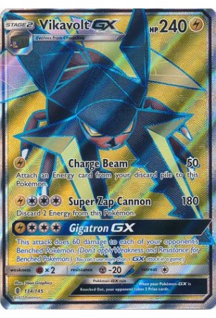 Vikavolt-GX - SM02/134 - Ultra Rare (Full Art)