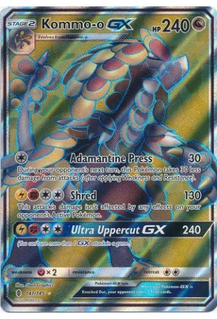 Kommo-o-GX - SM02/141 - Ultra Rare (Full Art)