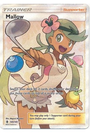 Mallow - SM02/145 - Ultra Rare (Full Art)