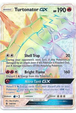 Turtonator-GX - SM02/148 - Secret Rare