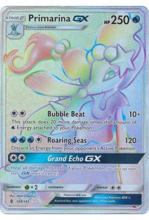 Primarina-GX - SM02/149 - Secret Rare