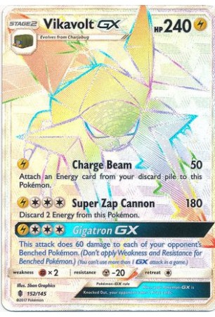 Vikavolt-GX - SM02/152 - Secret Rare