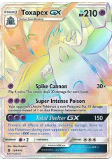 Toxapex-GX - SM02/154 - Secret Rare