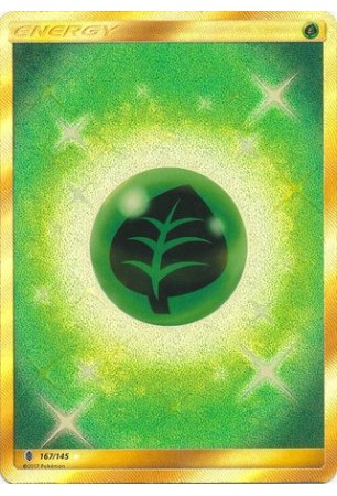 Grass Energy - SM02/167 - Shiny Holo Rare