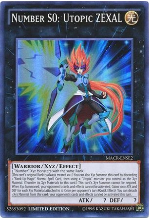 Number S0: Utopic ZEXAL - MACR-ENSE2 - Super Rare