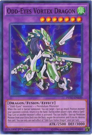 Odd-Eyes Vortex Dragon - PEVO-EN030 - Super Rare