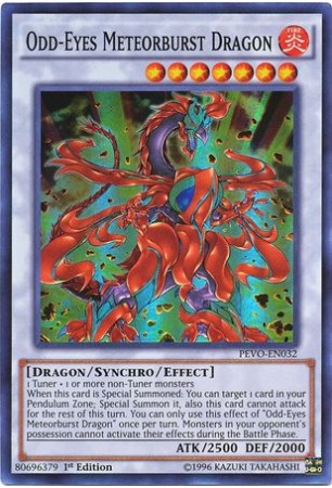 Odd-Eyes Meteorburst Dragon - PEVO-EN032 - Super Rare