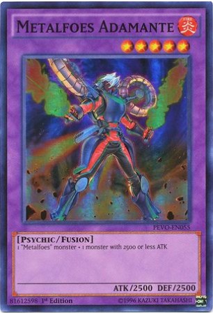 Metalfoes Adamante - PEVO-EN055 - Super Rare