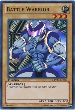 Battle Warrior - NUMH-EN025 - Super Rare