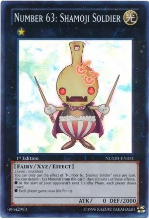 Number 63: Shamoji Soldier - NUMH-EN031 - Super Rare