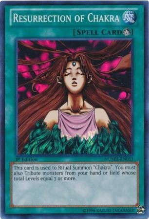 Resurrection of Chakra - NUMH-EN053 - Super Rare