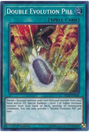 Double Evolution Pill - BLLR-EN028 - Secret Rare