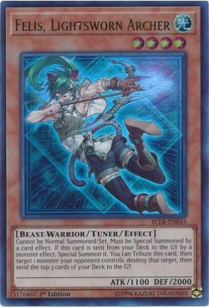 Felis, Lightsworn Archer - BLLR-EN043 - Ultra Rare