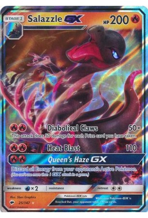 Salazzle-GX - SM03/025 - Ultra Rare