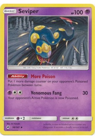 Seviper - SM03/050 - Uncommon