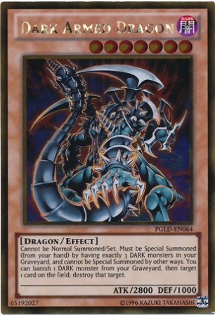 Dark Armed Dragon - PGLD-EN064 - Gold Rare