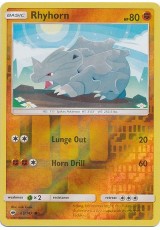 Rhyhorn - SM03/065 - Common (Reverse Holo)