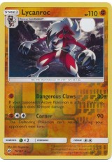 Lycanroc - SM03/075 - Rare Holo (Reverse Holo)