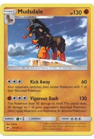 Mudsdale - SM03/078 - Rare