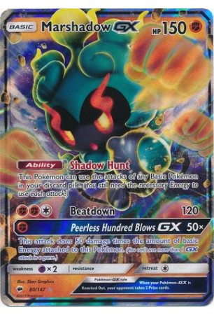 Marshadow-GX - SM03/080 - Ultra Rare