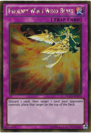 Phoenix Wing Wind Blast - PGLD-EN070 - Gold Rare