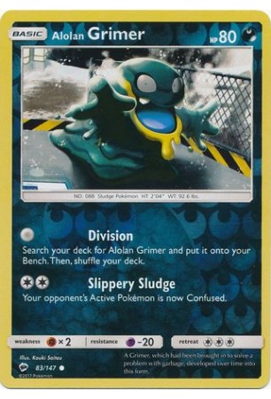 Alolan Grimer - SM03/083 - Common (Reverse Holo)