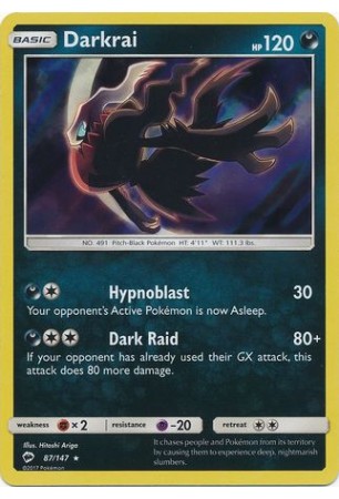 Darkrai - SM03/87 - Rare Holo