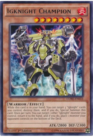 Igknight Champion - CORE-EN033 - Rare