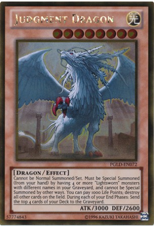 Judgment Dragon - PGLD-EN072 - Gold Rare