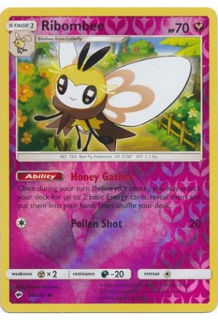 Ribombee - SM03/096 - Uncommon (Reverse Holo)