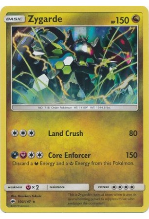 Zygarde - SM03/100 - Rare Holo