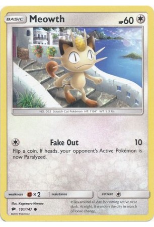 Meowth - SM03/101 - Common