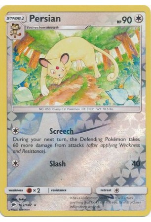 Persian - SM03/102 - Rare (Reverse Holo)