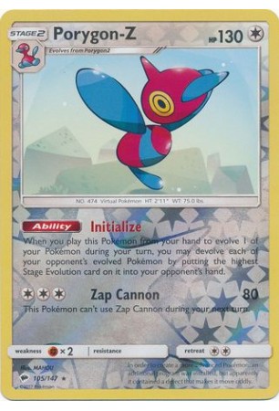 Porygon-Z - SM03/105 - Rare Holo (Reverse Holo)