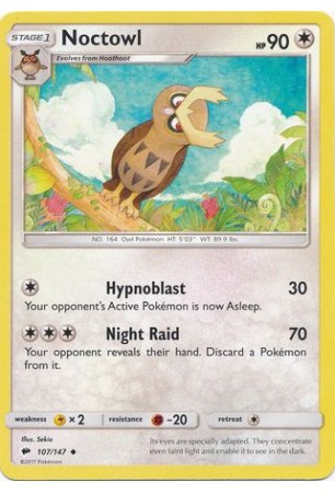 Noctowl - SM03/107 - Uncommon