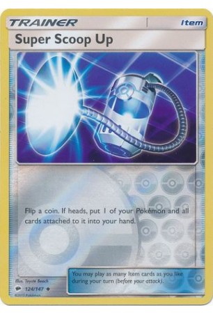 Super Scoop Up - SM03/124 - Uncommon (Reverse Holo)