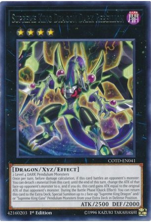 Supreme King Dragon Dark Rebellion - COTD-EN041 - Rare