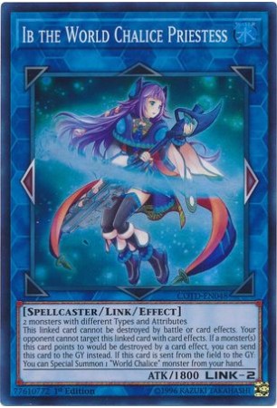 Ib the World Chalice Priestess - COTD-EN048 - Super Rare