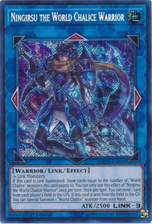 Ningirsu the World Chalice Warrior - COTD-EN050 - Secret Rare