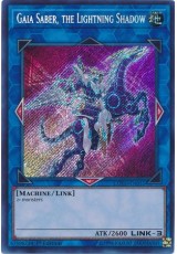 Gaia Saber, the Lightning Shadow - COTD-EN051 - Secret Rare