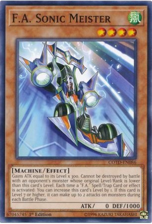 F.A. Sonic Meister - COTD-EN086 - Common