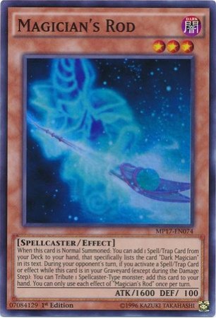 Magician's Rod - MP17-EN074 - Super Rare