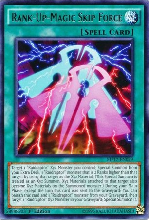 Rank-Up-Magic Skip Force - MP17-EN029 - Rare